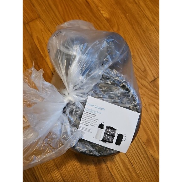 Complete 4 Piece Tupperware Barista Starter Set (Black/white) NIP - Picture 1 of 7